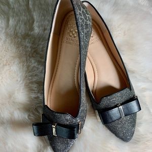 Vince Camuto Flat Metallic Loafers